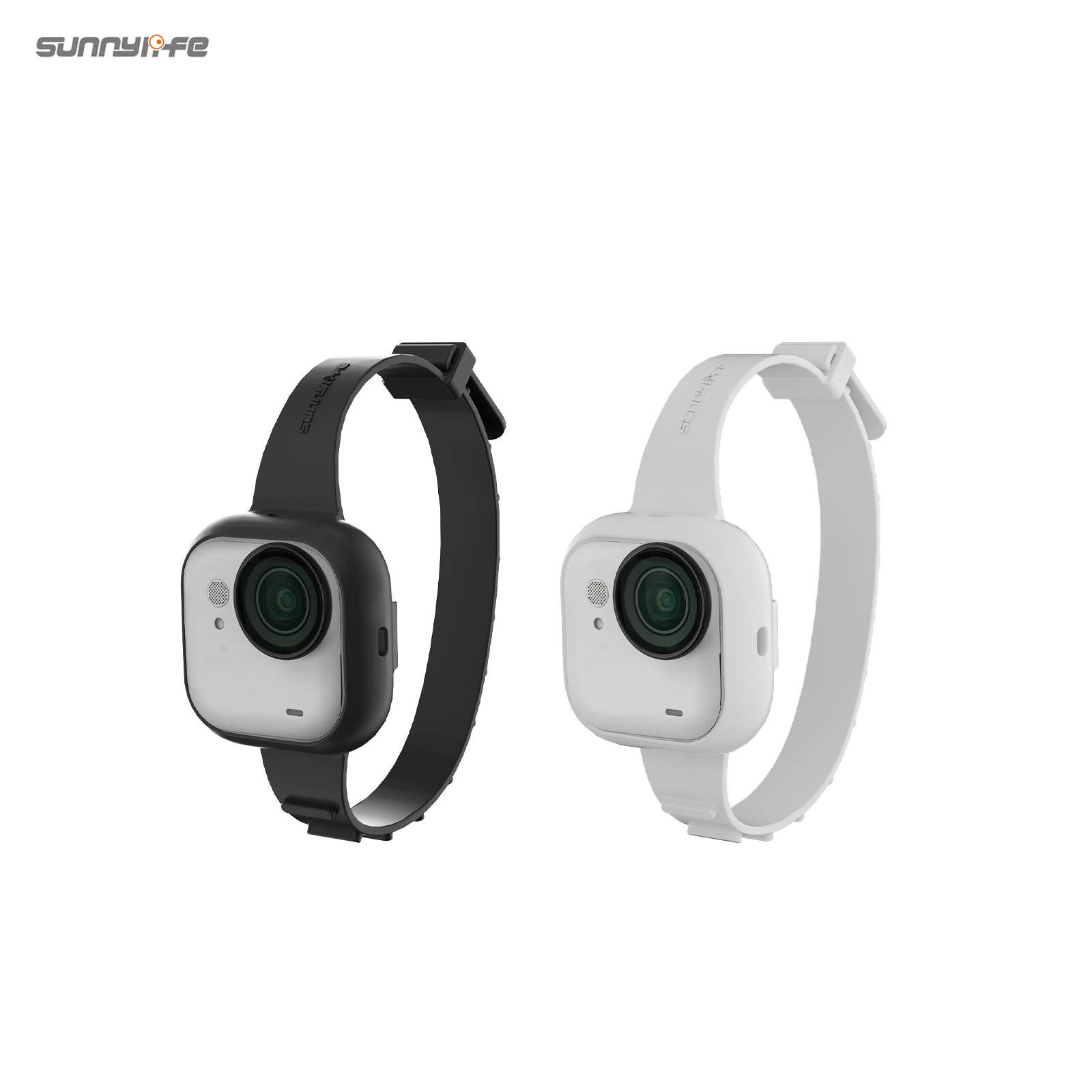 Sunnylife Camera Expansion Band Strap Silicone Protective Cover Wristband Backpack Bicycle Stripe Cat Collar for Insta360 GO Ultra