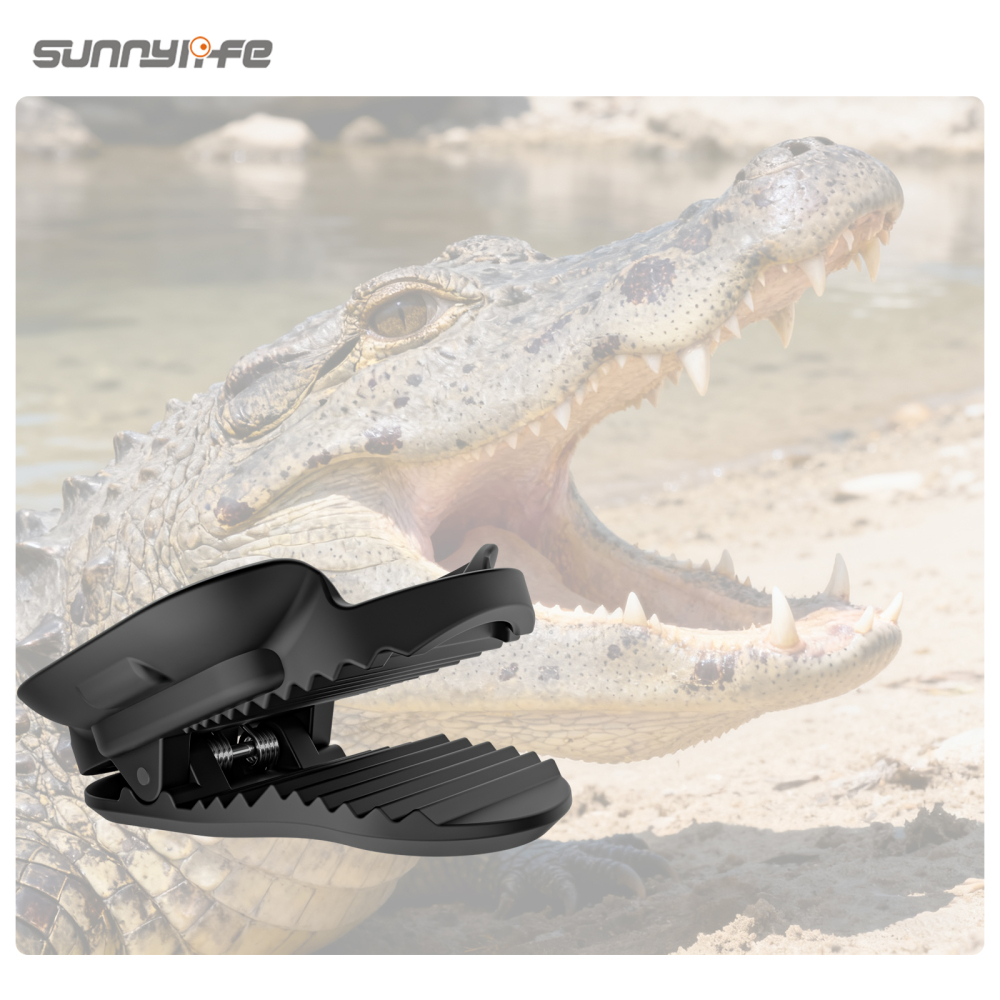 Sunnylife Magnetic Backpack Clip Action Camera Clamp Vertical-Horizontal Mount Accessories for Insta360 GO Ultra