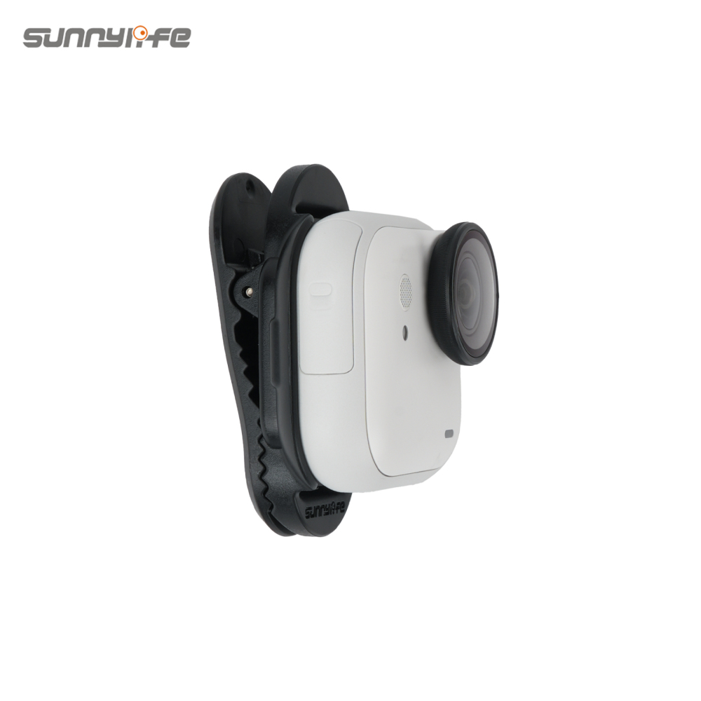 Sunnylife Magnetic Backpack Clip Action Camera Clamp Vertical-Horizontal Mount Accessories for Insta360 GO Ultra