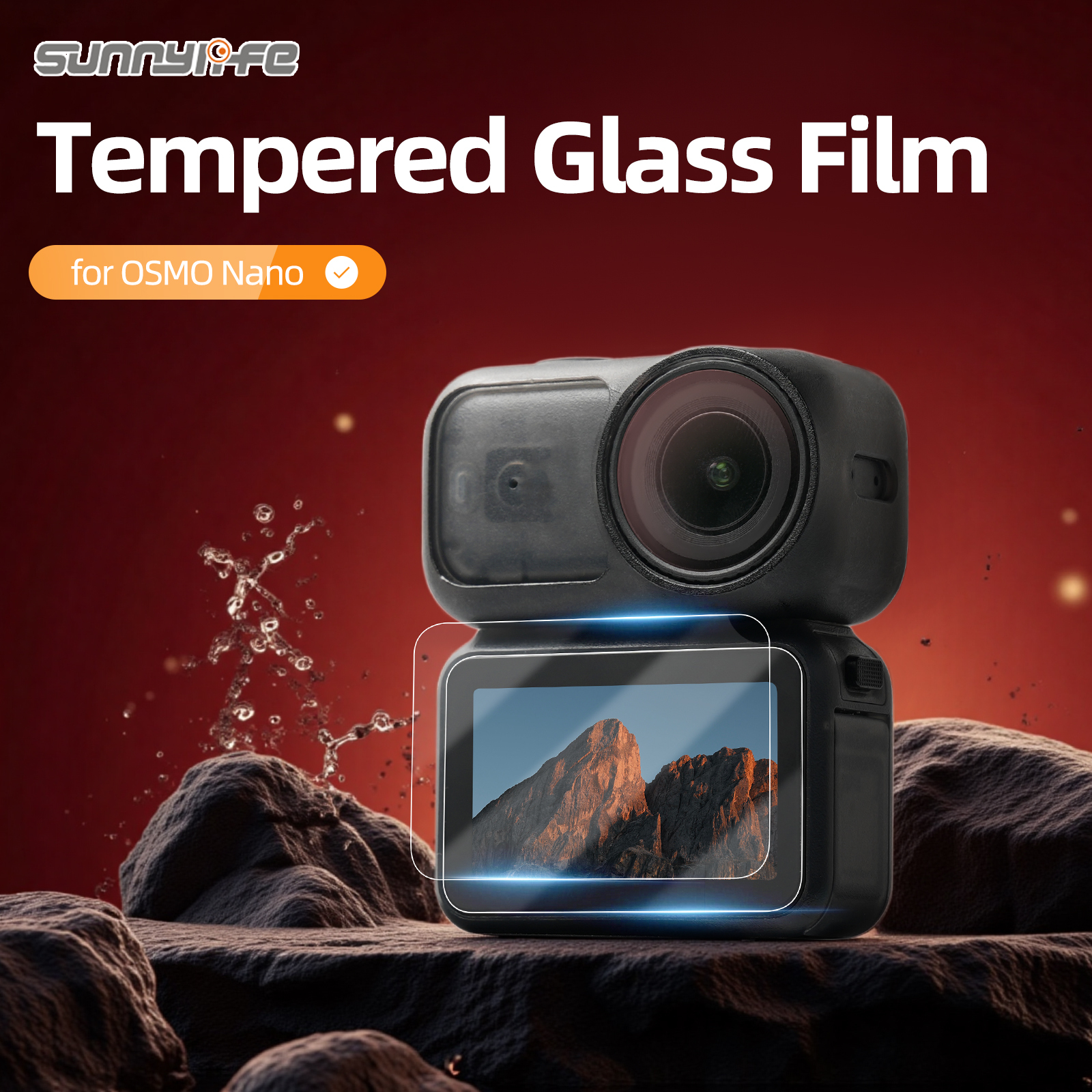 Sunnylife Screen Protector Tempered Glass Film Protective Film Accessories for Osmo Nano