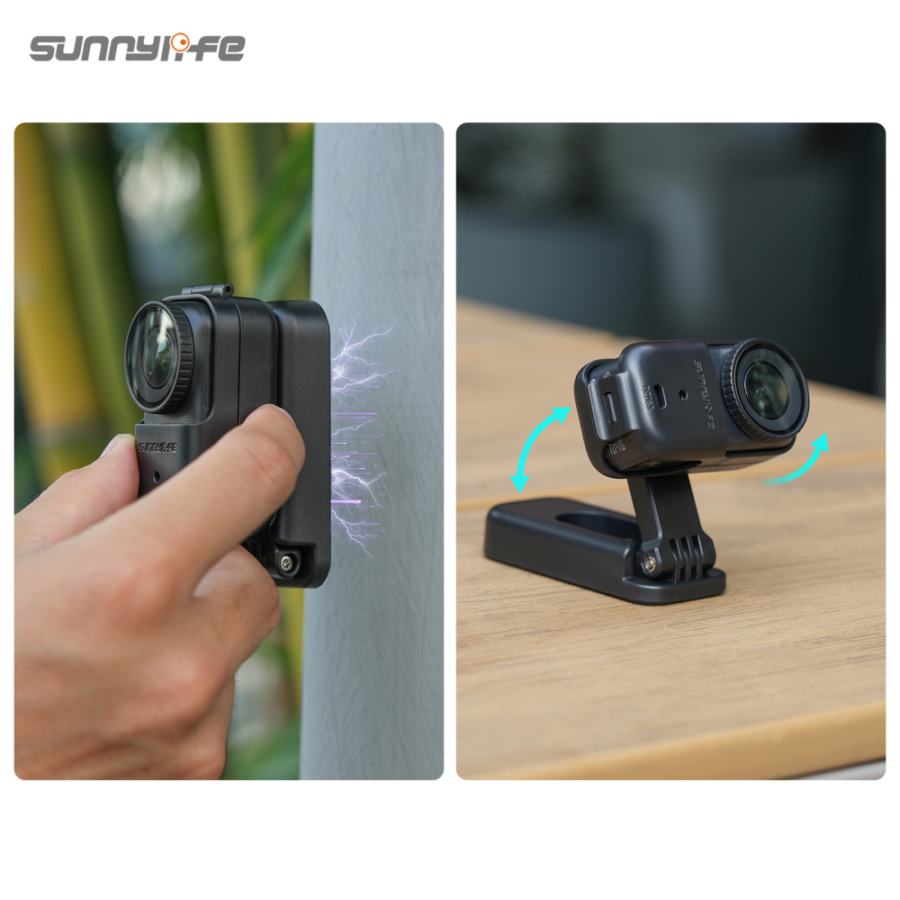 Sunnylife Magnetic Mount Tabletop Base Bracket Angles Adjustable 360° Rotation Accessories for Osmo Nano
