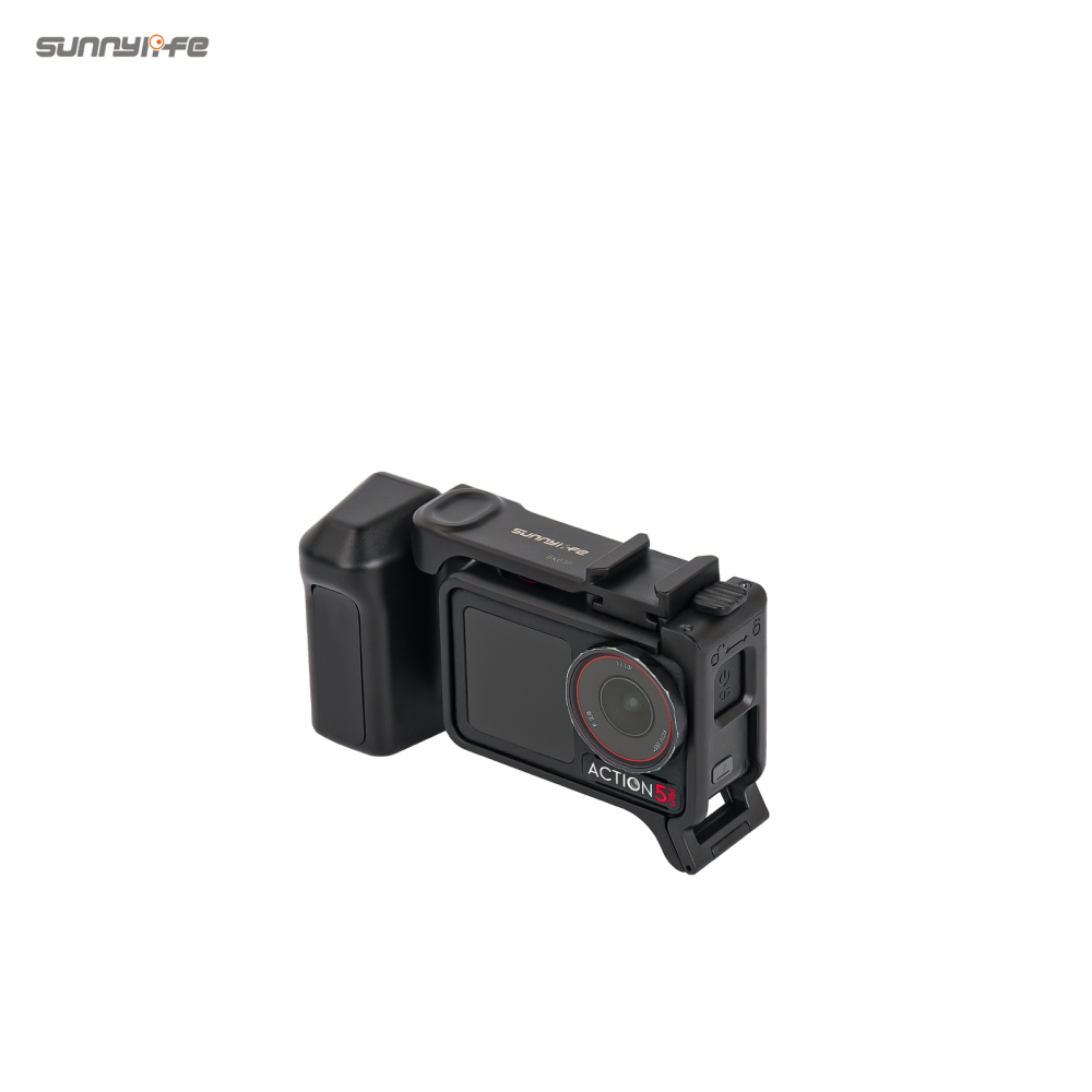 Sunnylife Street Photography Handle Ergonomic Hand Grip Quick Release Shutter Handle for OSMO ACTION 5 Pro/4/3