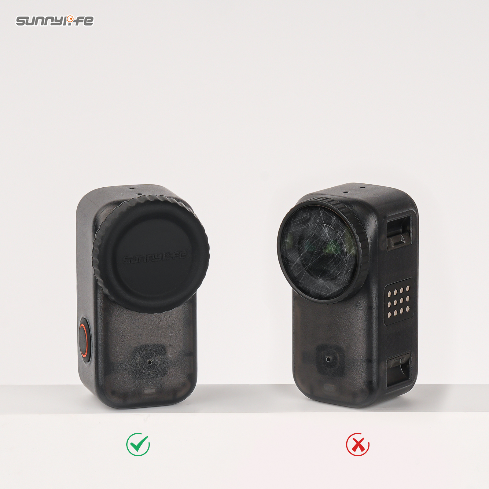 Sunnylife OSMO Nano Silicone Lens Cover Scratch-Proof Camera Cover Protector Protective Lens Guard Protector