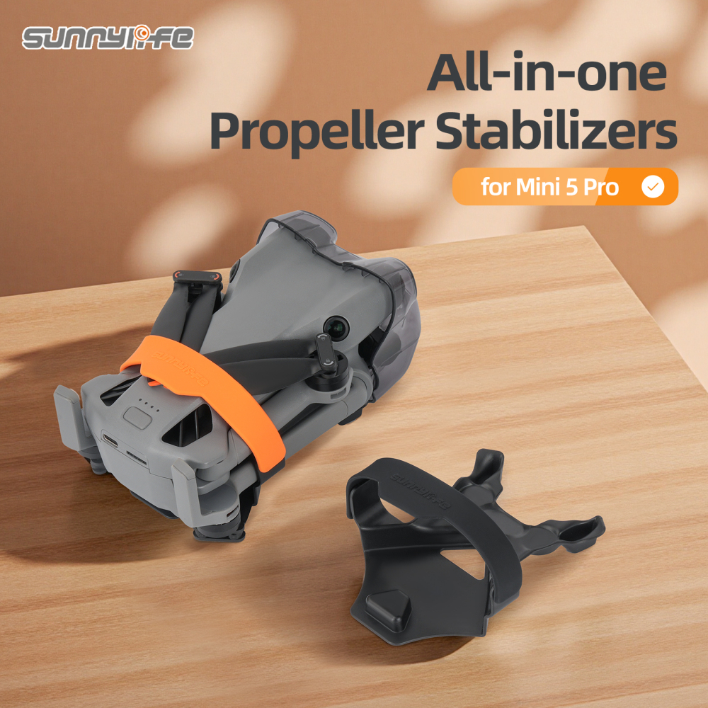 Sunnylife Protective Propeller Stabilizers All-in-one Propeller Stabilizers Dust-proof  Prop Cover for Mini 5 Pro
