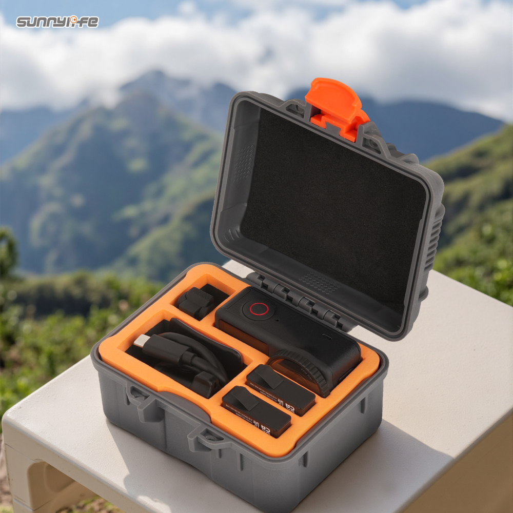 Sunnylife Mini Travel Case Carrying Case Waterproof Shock-proof Hard Case Outdoor Accessories for OSMO ACTION 6