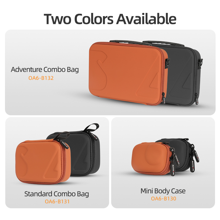 Sunnylife Portable Carrying Case Mini Standard Combo Bag Adventure Combo Bags Handbag Accessories for OSMO ACTION 6