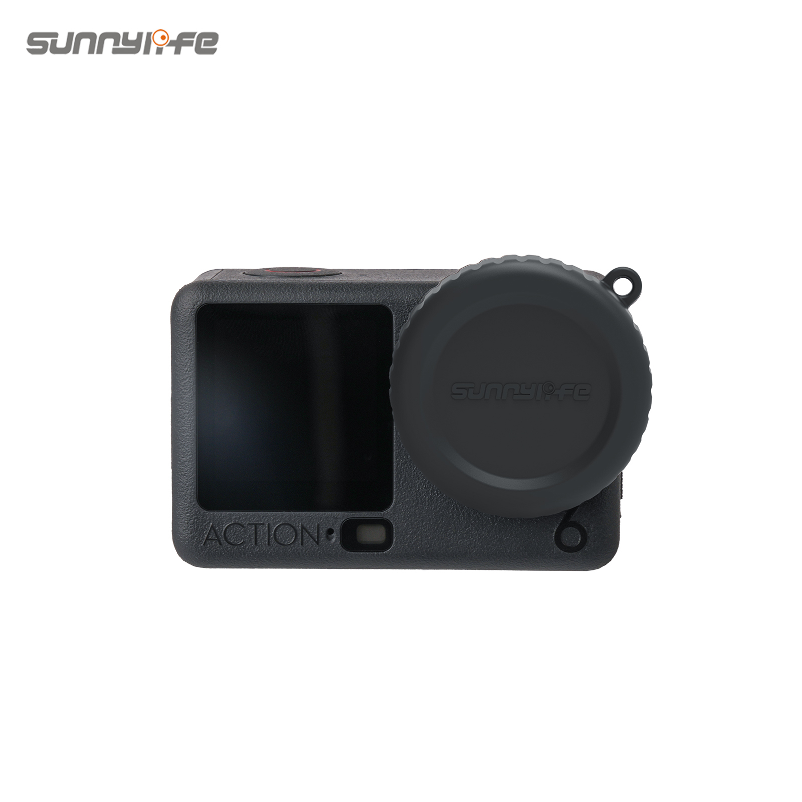 Sunnylife Silicone Lens Cover Scratch-Proof Camera Cover Protector Protective Lens Guard Protector for OSMO ACTION 6
