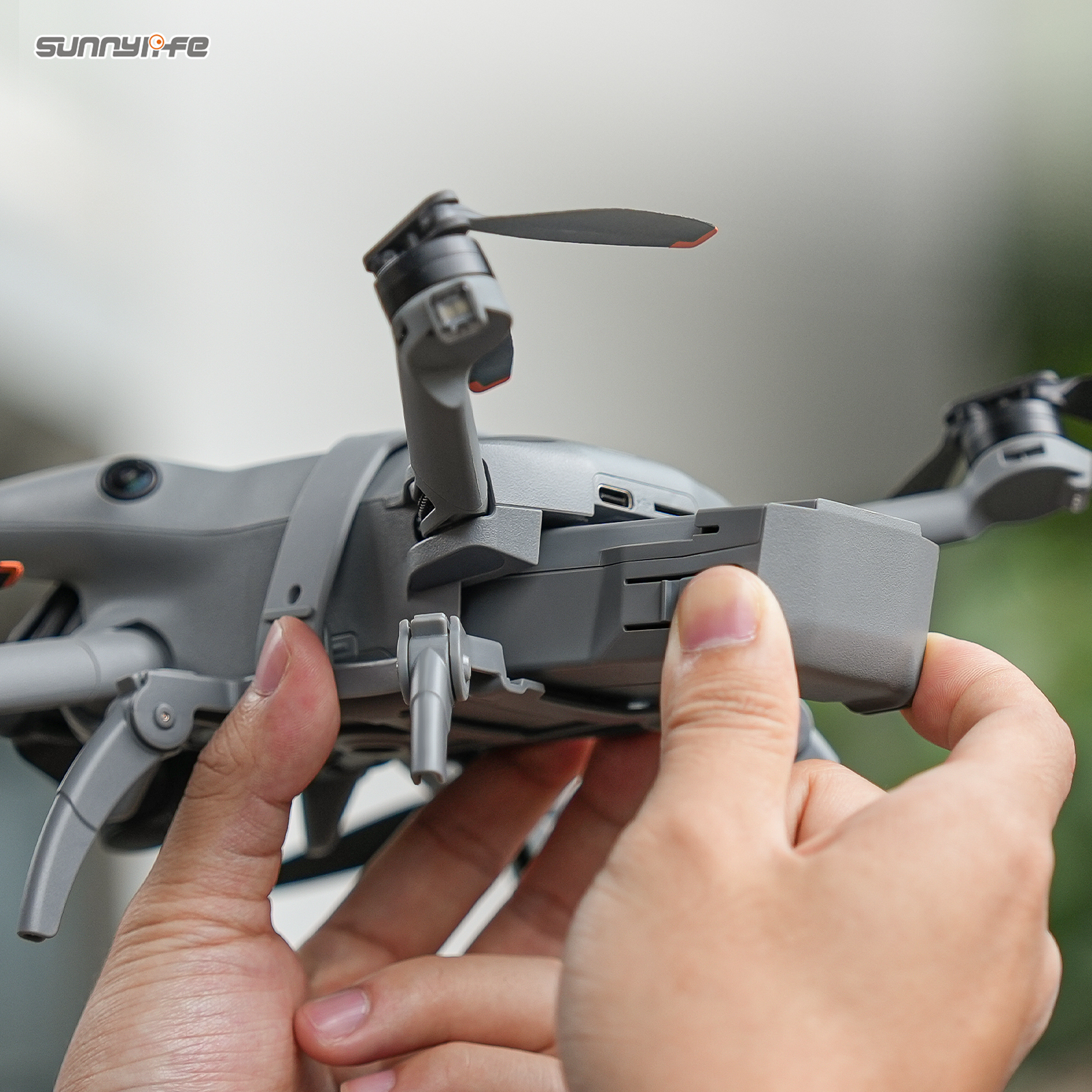 Sunnylife Landing Gear Heightened Spider Gears Extensions Support Leg Protector Accessories for Mini 5 Pro
