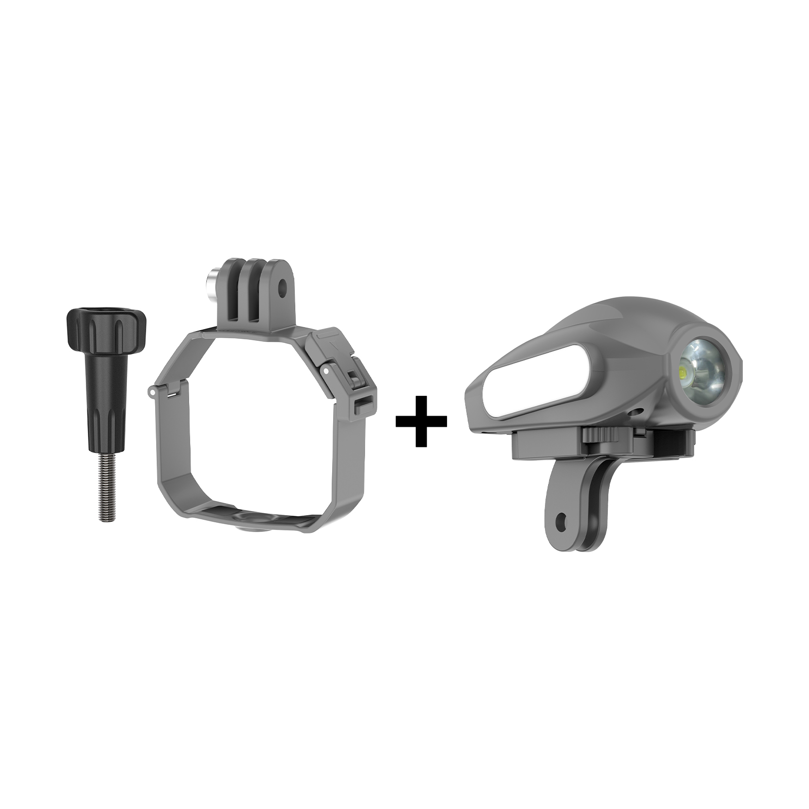 Sunnylife Multifunctional Drone Expansion Mount Action Camera Holder Adapter Drone Light for Mini 5 Pro