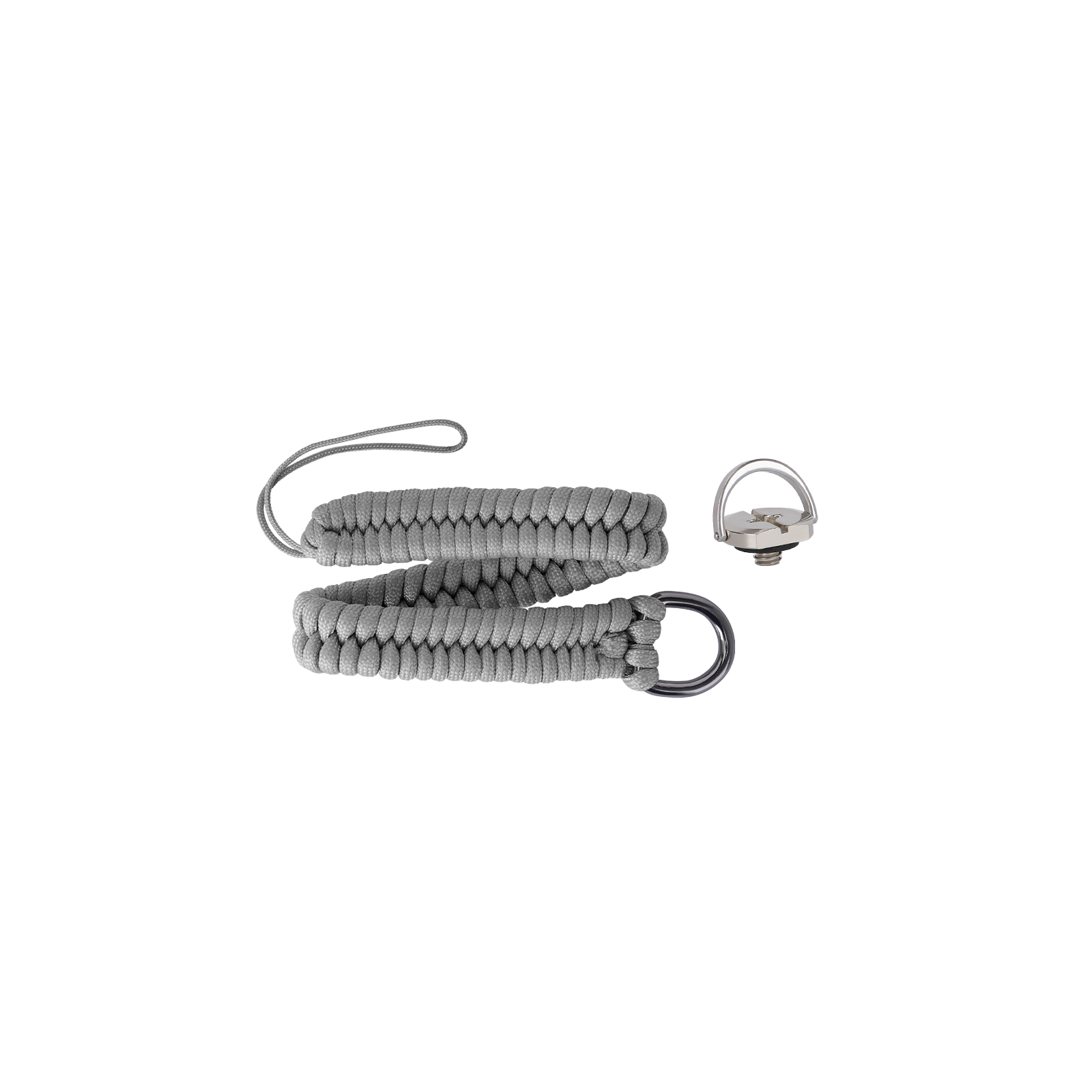 Sunnylife Universal Wrist Strap 1/4" Carbon Steel Screw Buckle Adjustable Wrist Lanyard Braided Safe Rope for Action Camera