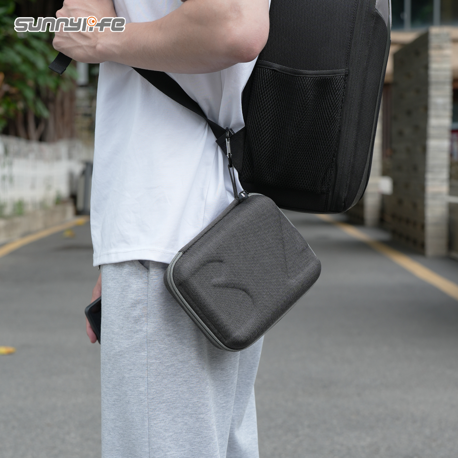 Sunnylife Carrying Case Drone Body Storage Bag RC PRO 2/1 Handbag Messenger Bags Accessories for Mavic 4 Pro