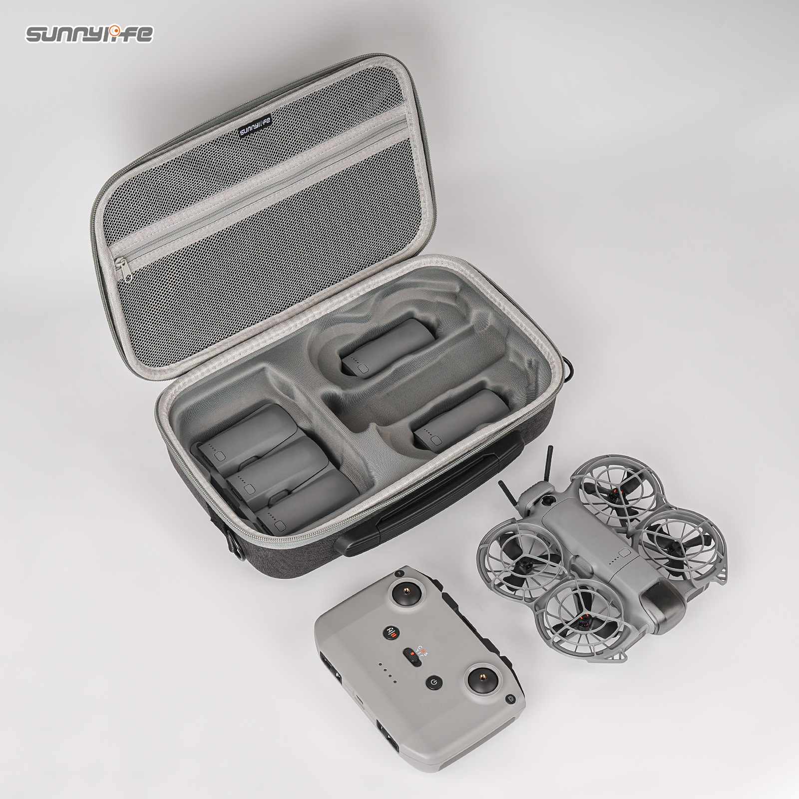 Sunnylife Portable Carrying Case NEO 2 Storage Bag Hard Travel Case Shoulder Bag Accessories for NEO 2 Motion Fly More Combo