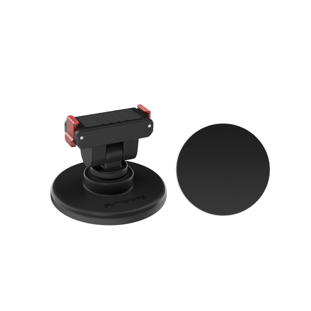Sunnylife Quick-Release Magnetic Base Mount 1/4” 180° Tilt Adjustable Tabletop Base Bracket for OSMO 360/Action 5 Pro/4/3/2
