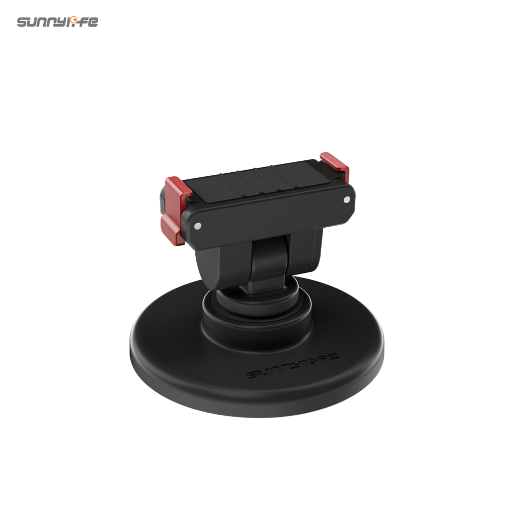 Sunnylife Quick-Release Magnetic Base Mount 1/4” 180° Tilt Adjustable Tabletop Base Bracket for OSMO 360/Action 5 Pro/4/3/2