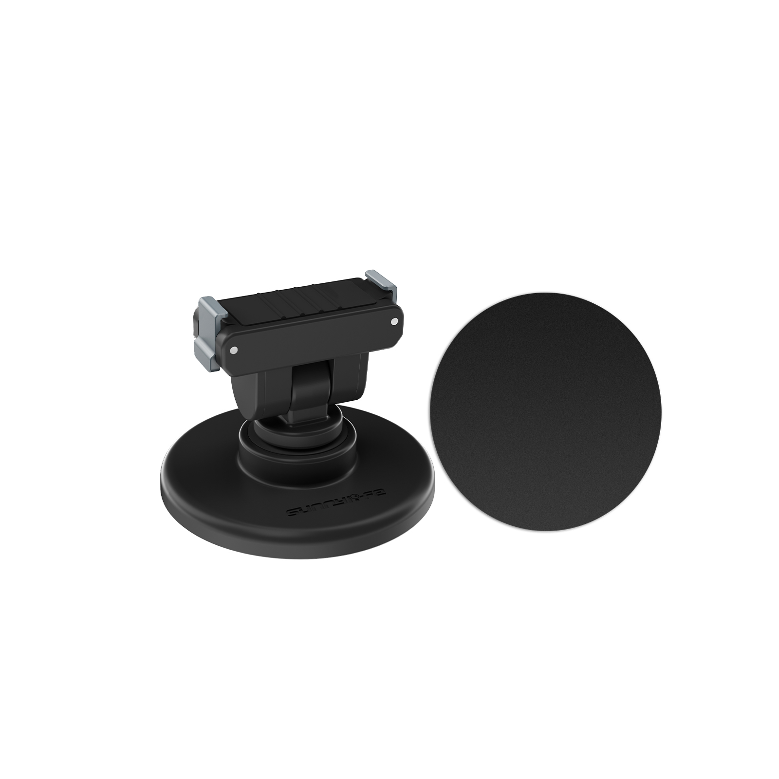 Sunnylife Quick-Release Dual-Direction Magnetic Base Mount 1/4” 180° Tilt Adjustable Tabletop Base Bracket for Osmo Nano/Action 6