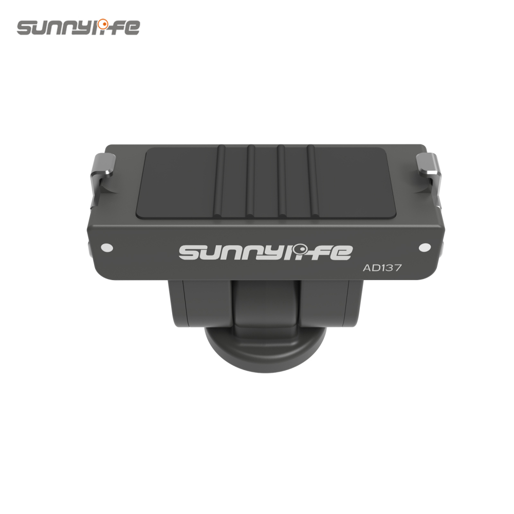 Sunnylife Magnetic Quick Release Adapter Mount 1/4” Interface 180° Tilt Adjustable Selfie Stick Adapter Stand for Insta360 GO Ultra