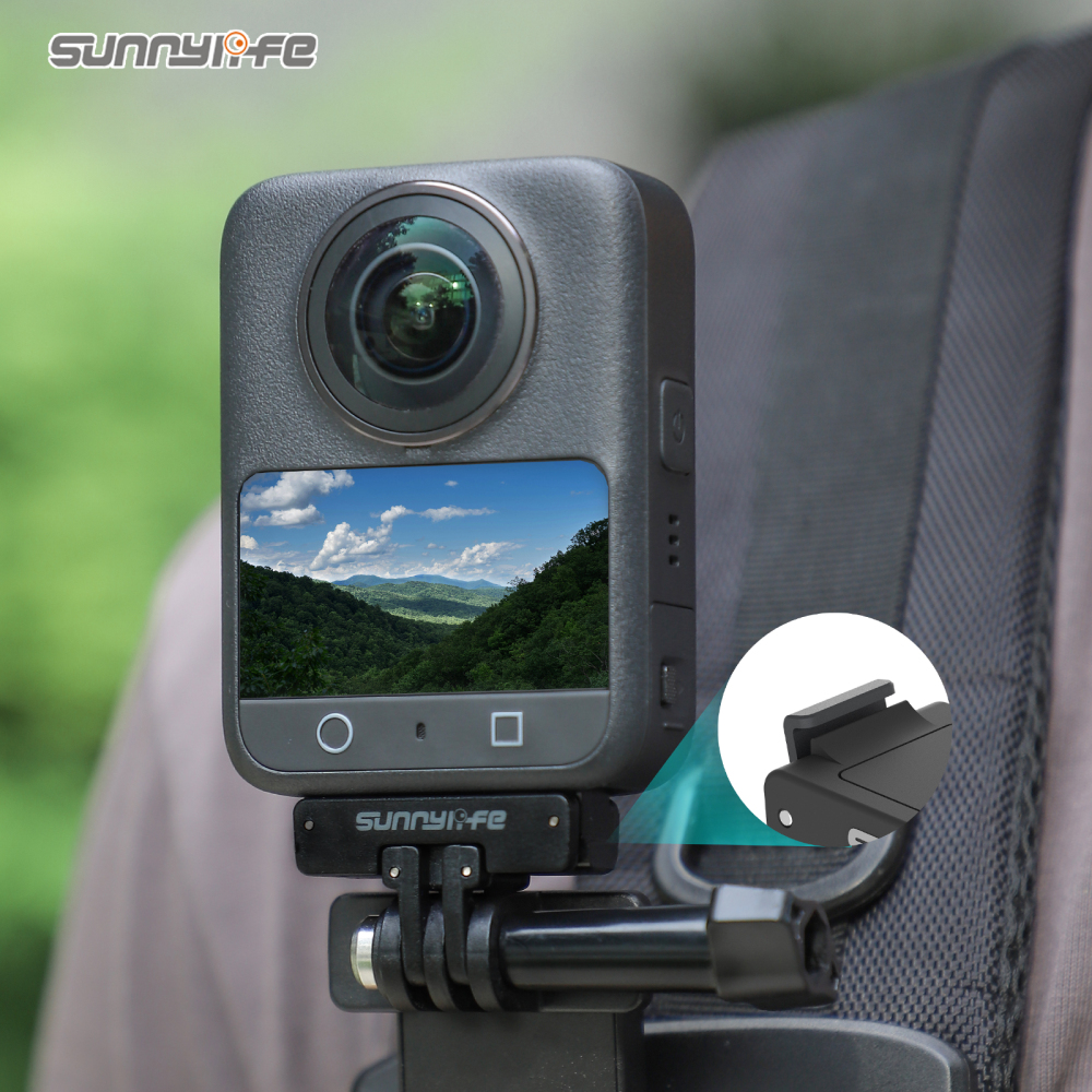 Sunnylife Foldable Magnetic Quick Release Mount Action Camera Selfie Stick Tripod Adapter Cam Stand for OSMO 360/ ACTION 5pro/4/3
