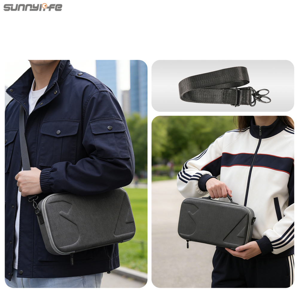 Sunnylife Portable Carrying Case Combo Shoulder Bag Protective Bag Hard Travel Case Accessories for DJI NEO 2