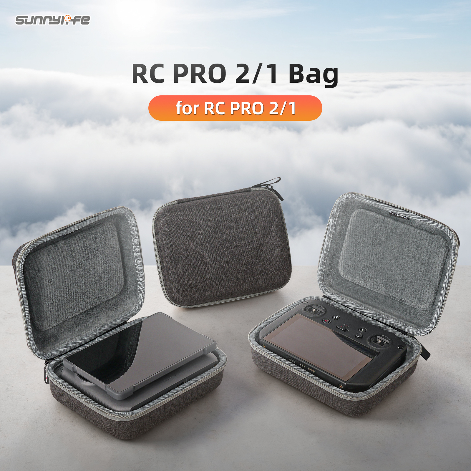 Sunnylife Portable Carrying Case Handbag Messenger Bag Accessories for RC PRO 2/1