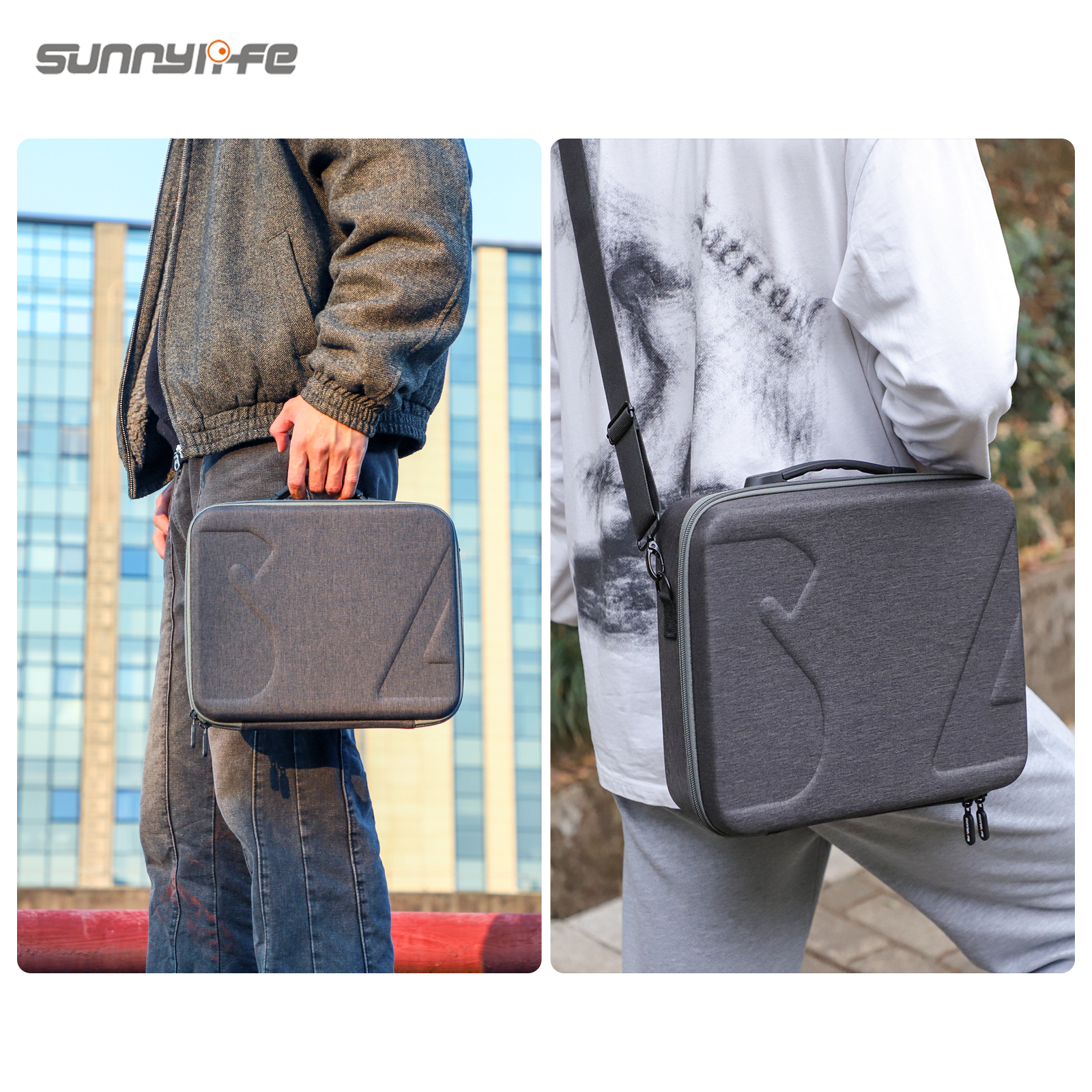 Sunnylife Multifunctional Carrying Case Handbag Shoulder Bags Crossbody Bag Storage Accessories for DJI RS 5