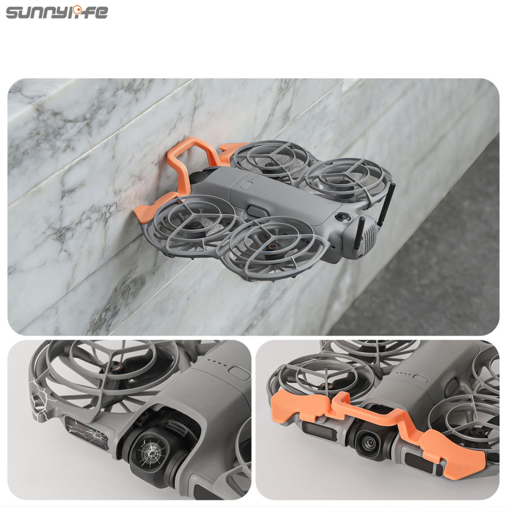 Sunnylife Quick-Release Gimbal Bumper Drone Lens Camera Guard Bar Protector Bump-proof Accessories for DJI NEO 2
