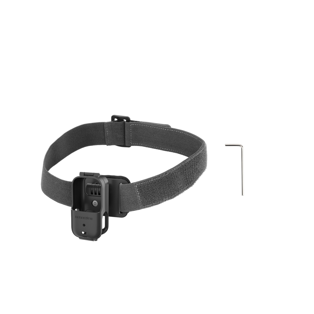 Sunnylife  360°Rotation Vertical-Horizontal Head Strap with Adapter Adjustable Head Lanyard Braided Safe Rope for Osmo Nano