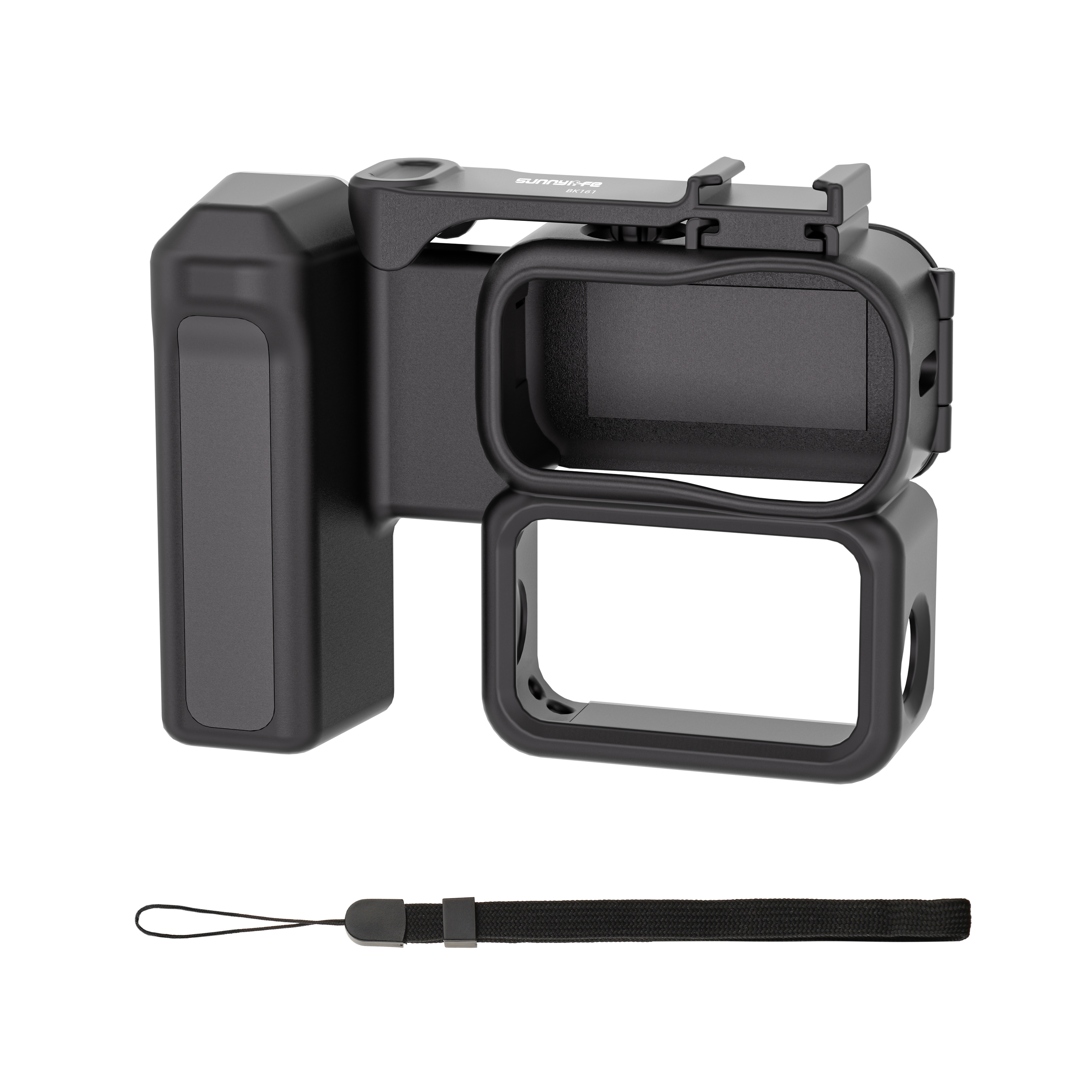 Sunnylife Integrated Street Photography Handle Ergonomic Hand Grip Quick Release Shutter Handle for Osmo Nano