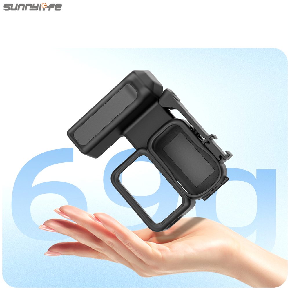 Sunnylife Integrated Street Photography Handle Ergonomic Hand Grip Quick Release Shutter Handle for Osmo Nano