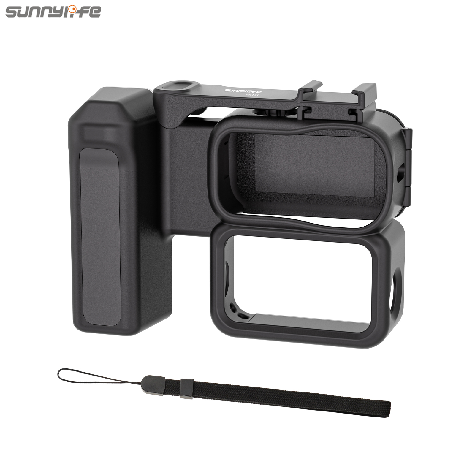 Sunnylife Integrated Street Photography Handle Ergonomic Hand Grip Quick Release Shutter Handle for Osmo Nano