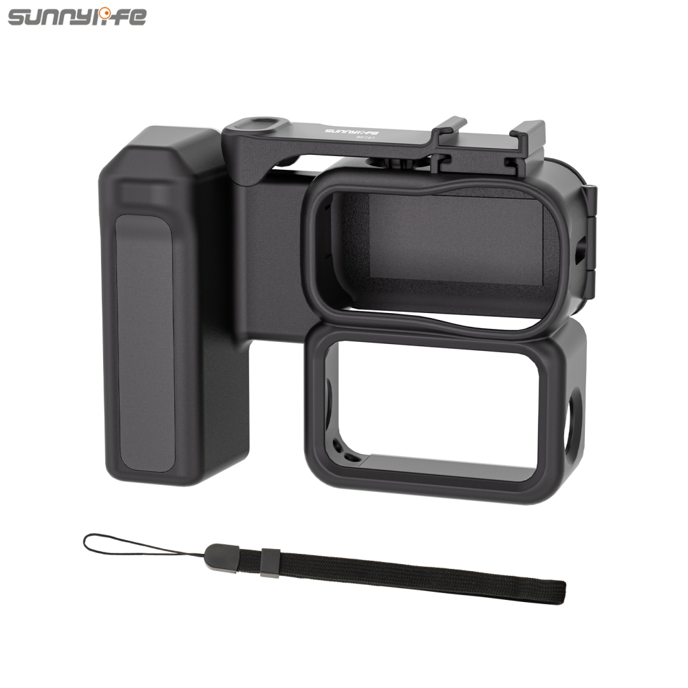 Sunnylife Integrated Street Photography Handle Ergonomic Hand Grip Quick Release Shutter Handle for Osmo Nano