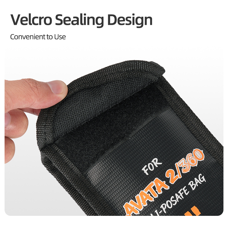 Sunnylife Battery Safe Bag Protective Li-Po Safe Bag Explosion-proof Accessories for AVATA 2/360
