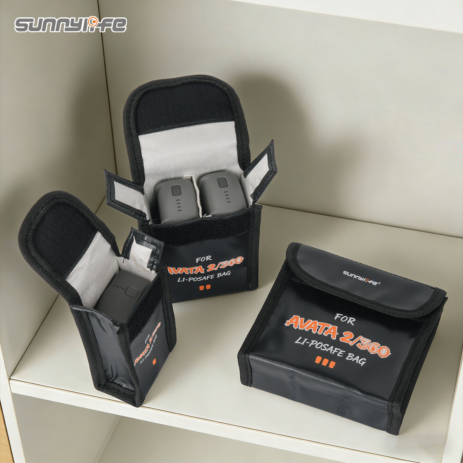Sunnylife Battery Safe Bag Protective Li-Po Safe Bag Explosion-proof Accessories for AVATA 2/360