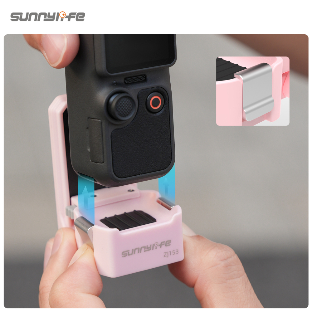 Sunnylife Quick-Release Magnetic Mount Tabletop Base Bracket Angles Adjustable Accessories for Osmo Pocket 4/3