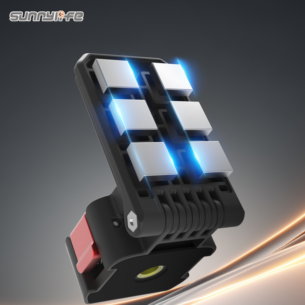 Sunnylife Quick-Release Magnetic Mount Tabletop Base Bracket Angles Adjustable Accessories for Osmo Pocket 4/3