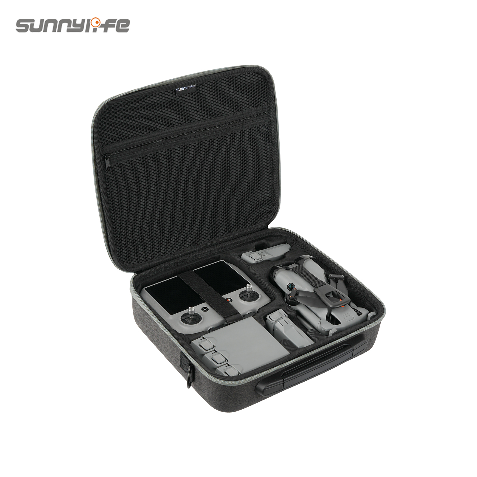 Sunnylife Carrying Case Combo Bag Drone Body Controller Bags Hard Travel Case Large Capacity Messenger Bag for Lito 1/X1/Mini 5 Pro