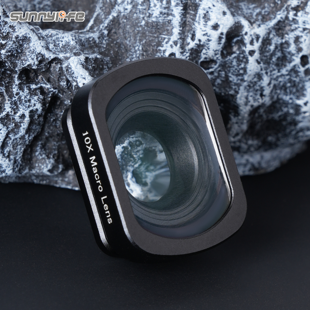 Sunnylife Magnetic  Metal Lens Filters 1/4 Black Mist/VND2-32 Filters Wide-Angle Macro Filters Accessories for OSMO POCKET 4/3