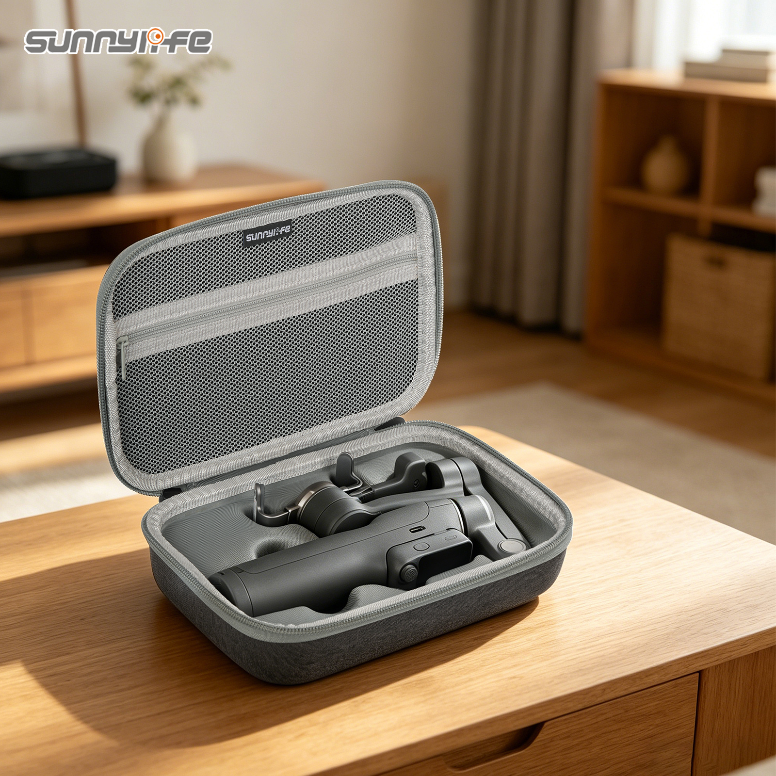 Sunnylife Portable Carrying Case Mini Bag Handbag Accessories for Osmo Mobile 8P