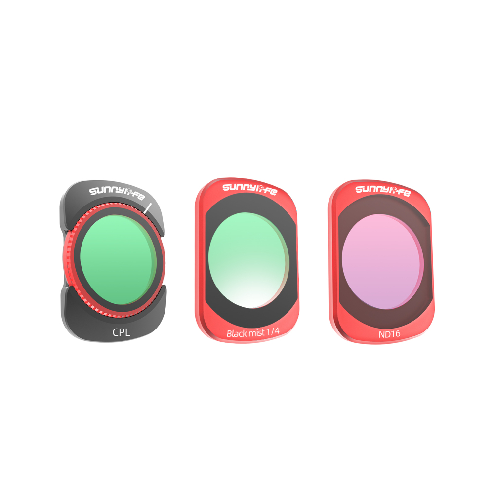 Sunnylife Magnetic Lens Filters Adjustable CPL 1/4 BLACK MIST & VND2-32 Filters Metal ND MCUV Accessories for OSMO POCKET 4/3