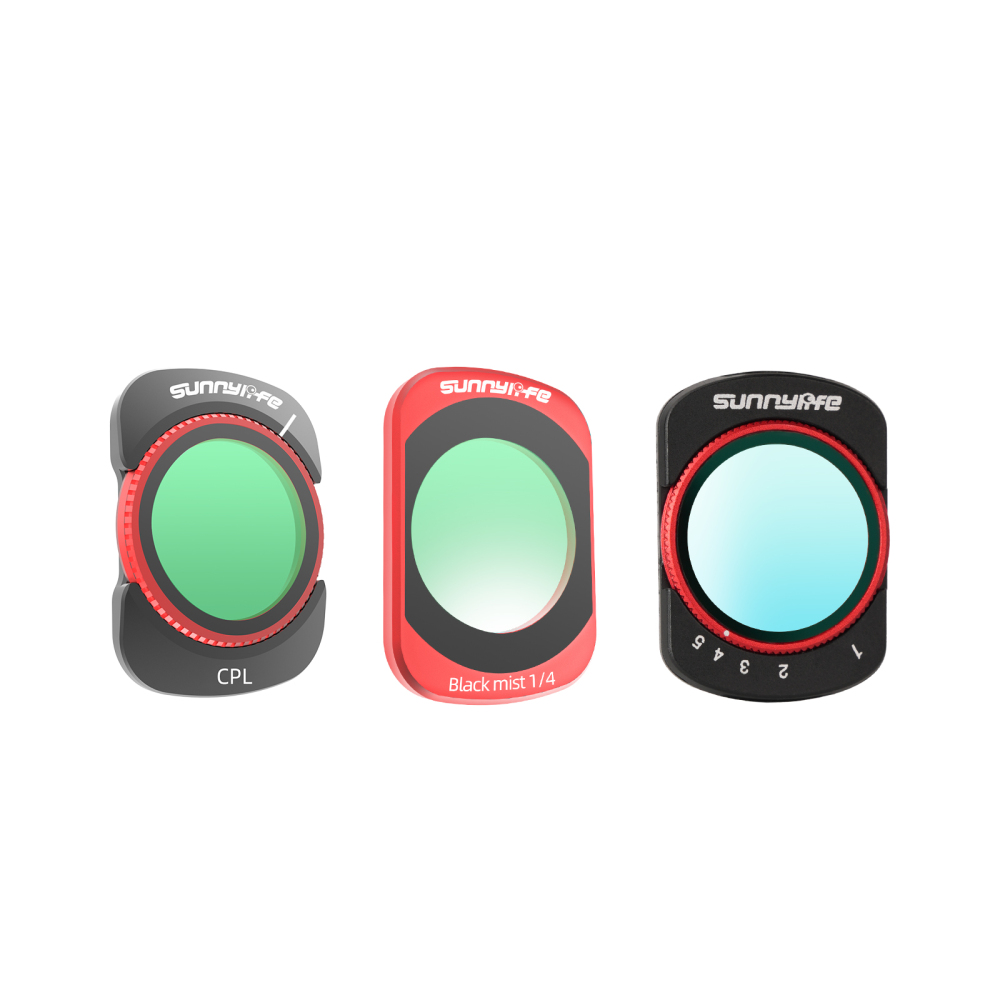 Sunnylife Magnetic Lens Filters Adjustable CPL 1/4 BLACK MIST & VND2-32 Filters Metal ND MCUV Accessories for OSMO POCKET 4/3