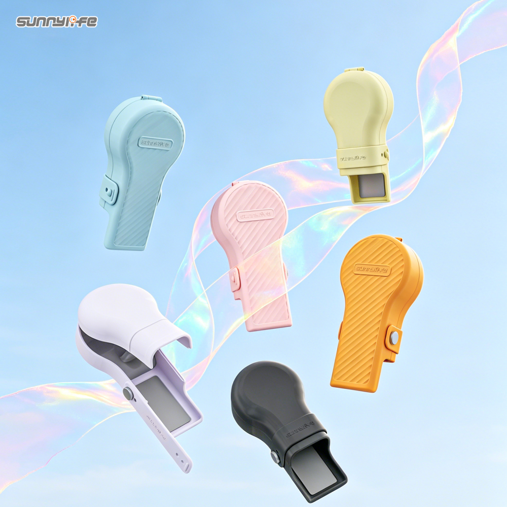 Sunnylife Colorful Bulb-Shaped Gimbal Cover Camera Protector Screen Protective Case Accessories for Osmo Pocket 4/3