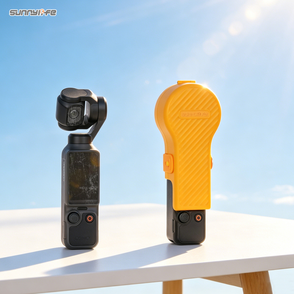 Sunnylife Colorful Bulb-Shaped Gimbal Cover Camera Protector Screen Protective Case Accessories for Osmo Pocket 4/3