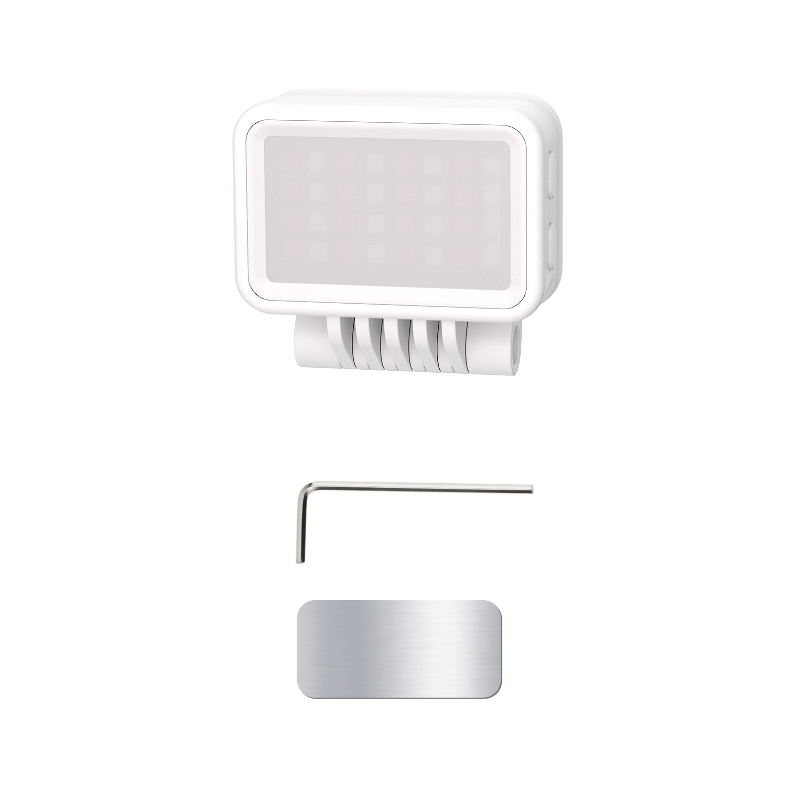 Sunnylife Foldable Magnetic LED Video Light Adjustable Fill Light Tri-Color Dimmable Portable Fill Lamp Photography for Osmo Nano