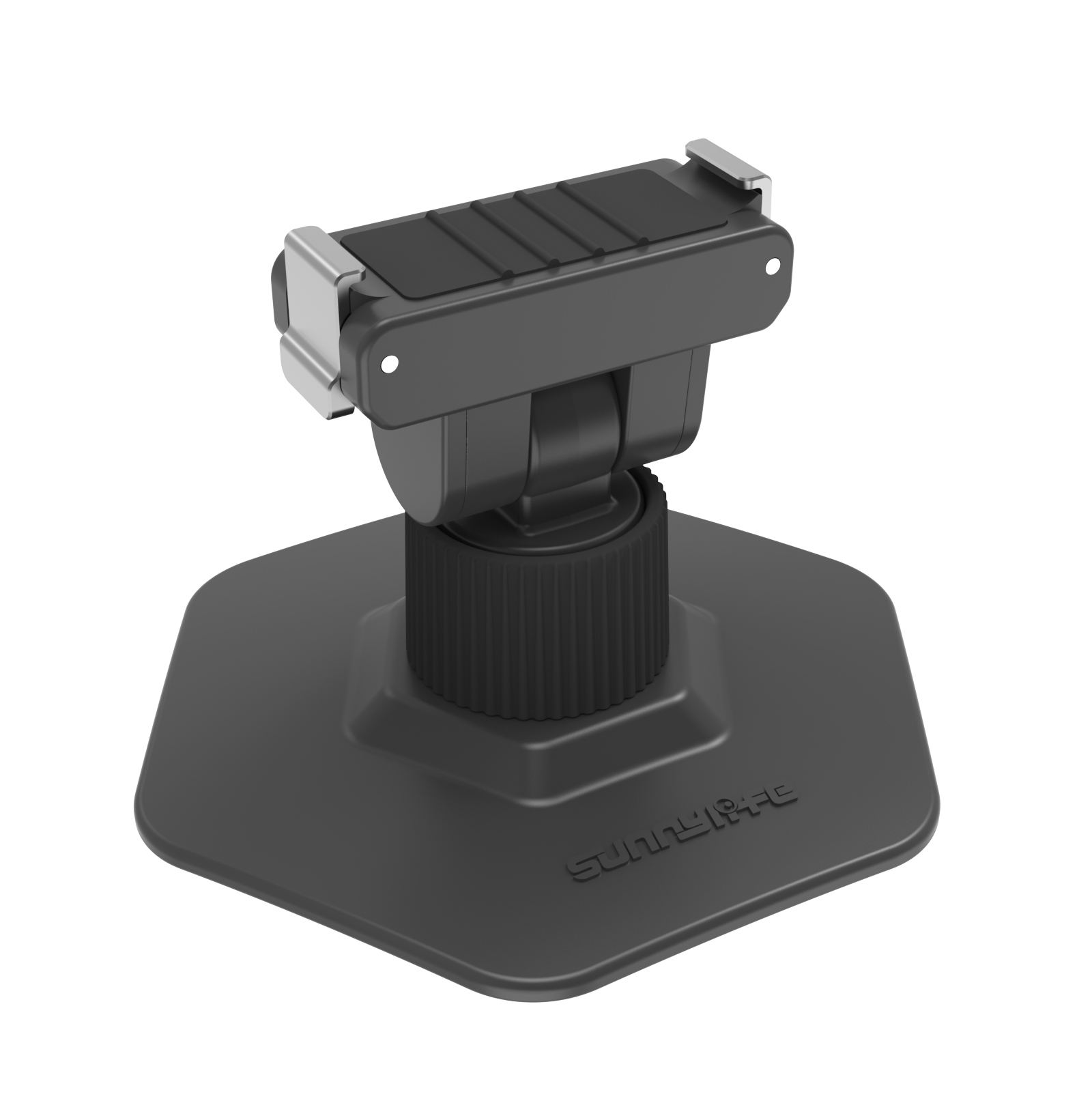 Sunnylife Dual-Direction Magnetic Flexible Adhesive Helmet Mount Base Quick-Release Action Camera Holder for Osmo Nano/Action 6