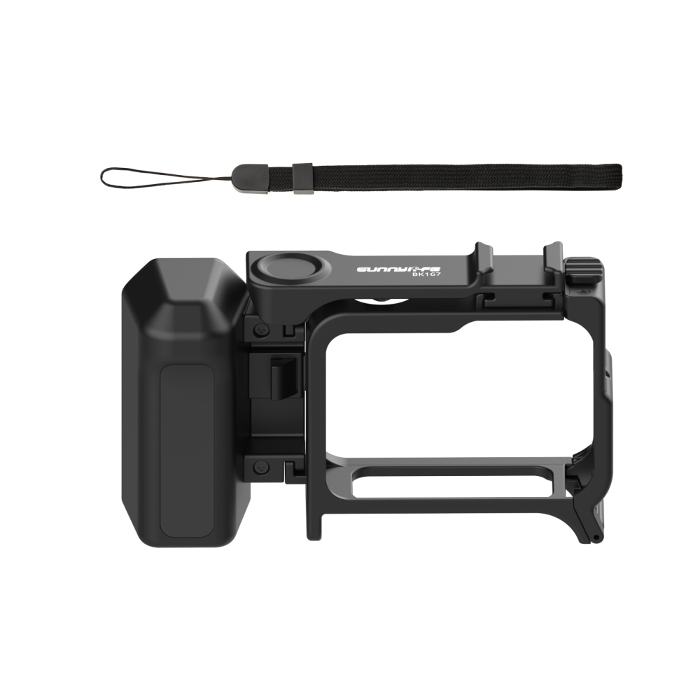 Sunnylife 2-in-1 Detachable Protective Frame & Street Photography Handle Ergonomic Hand Grip Quick Release Shutter Handle for Insta360 Ace Pro 2/1