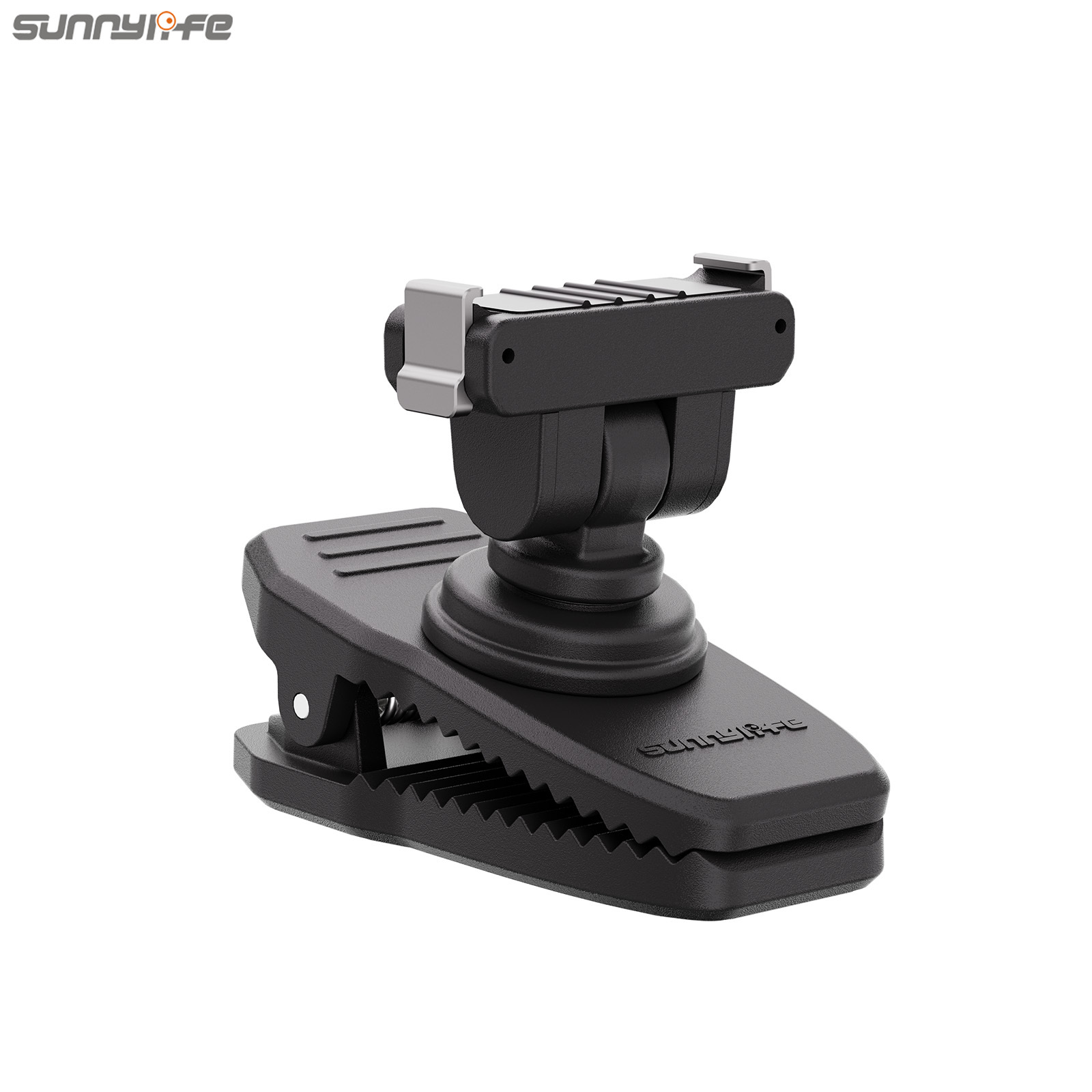 Sunnylife Magnetic Quick-Release Backpack Clip Adjustable Action Camera Clamp Vertical-Horizontal Mount Accessories for Osmo Nano/Action 6
