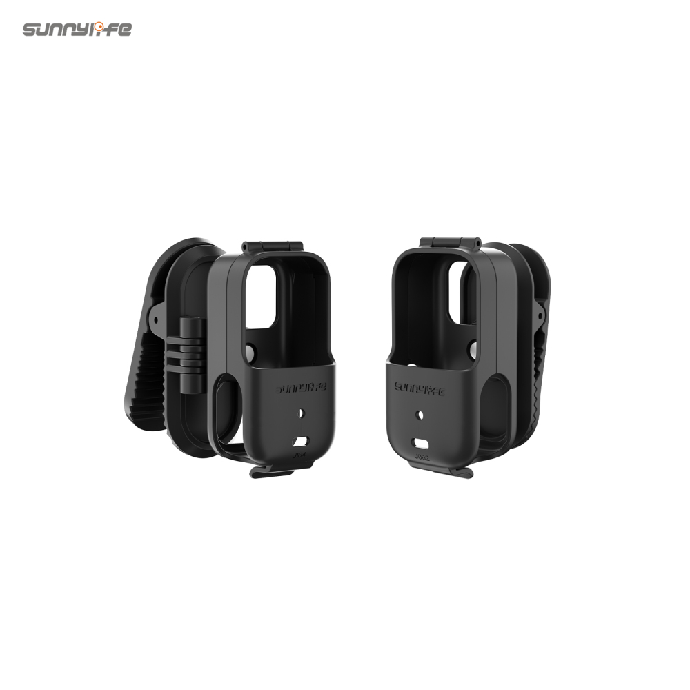 Sunnylife Backpack Clip Action Camera Clamp 360° Rotation Vertical-Horizontal Mount 90° Tilt Backpack Clip Accessories for Osmo Nano
