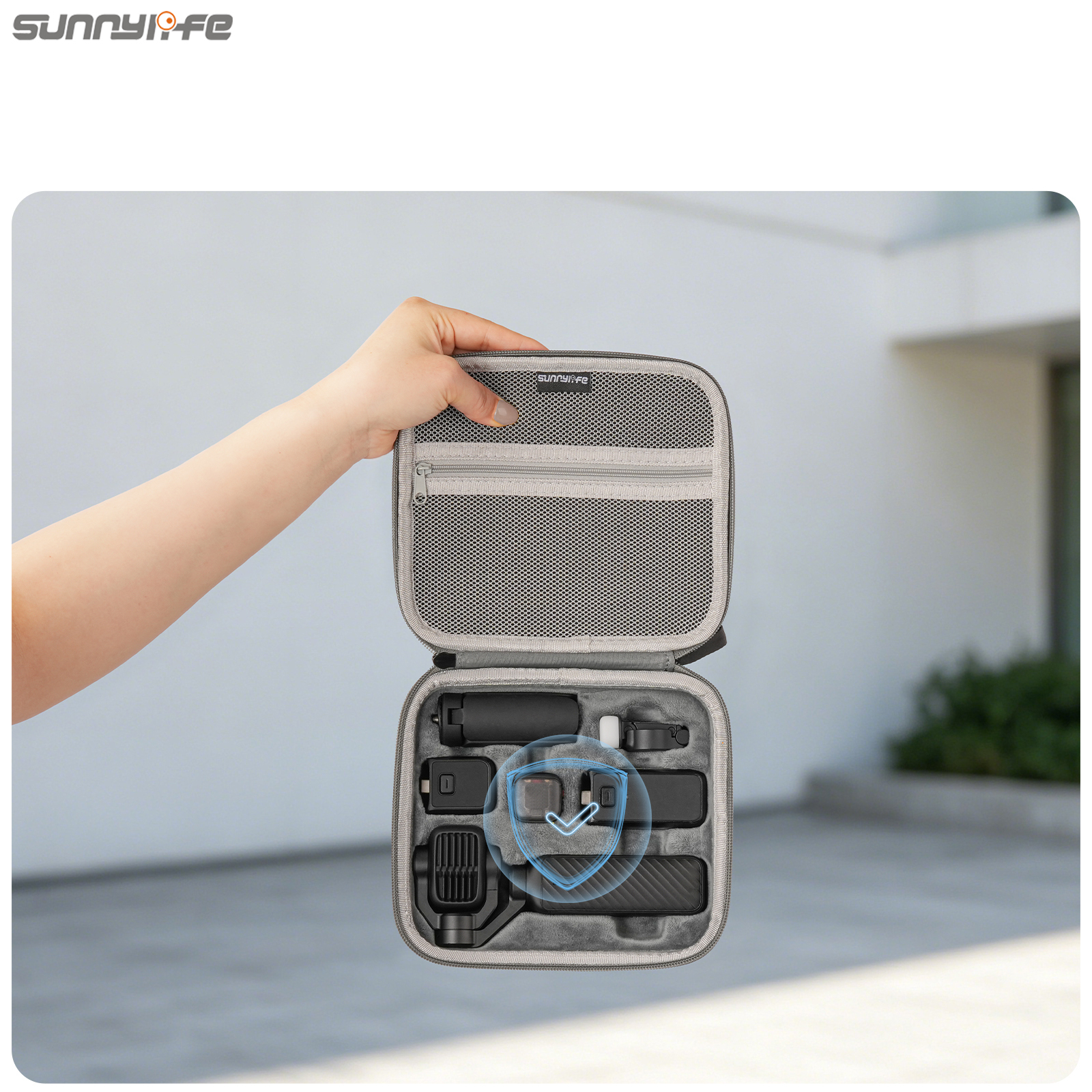 Sunnylife Mini Carrying Case Handbag Portable Travel Case Protective Organizer Standard Combo Bags Accessories for Pocket 4P