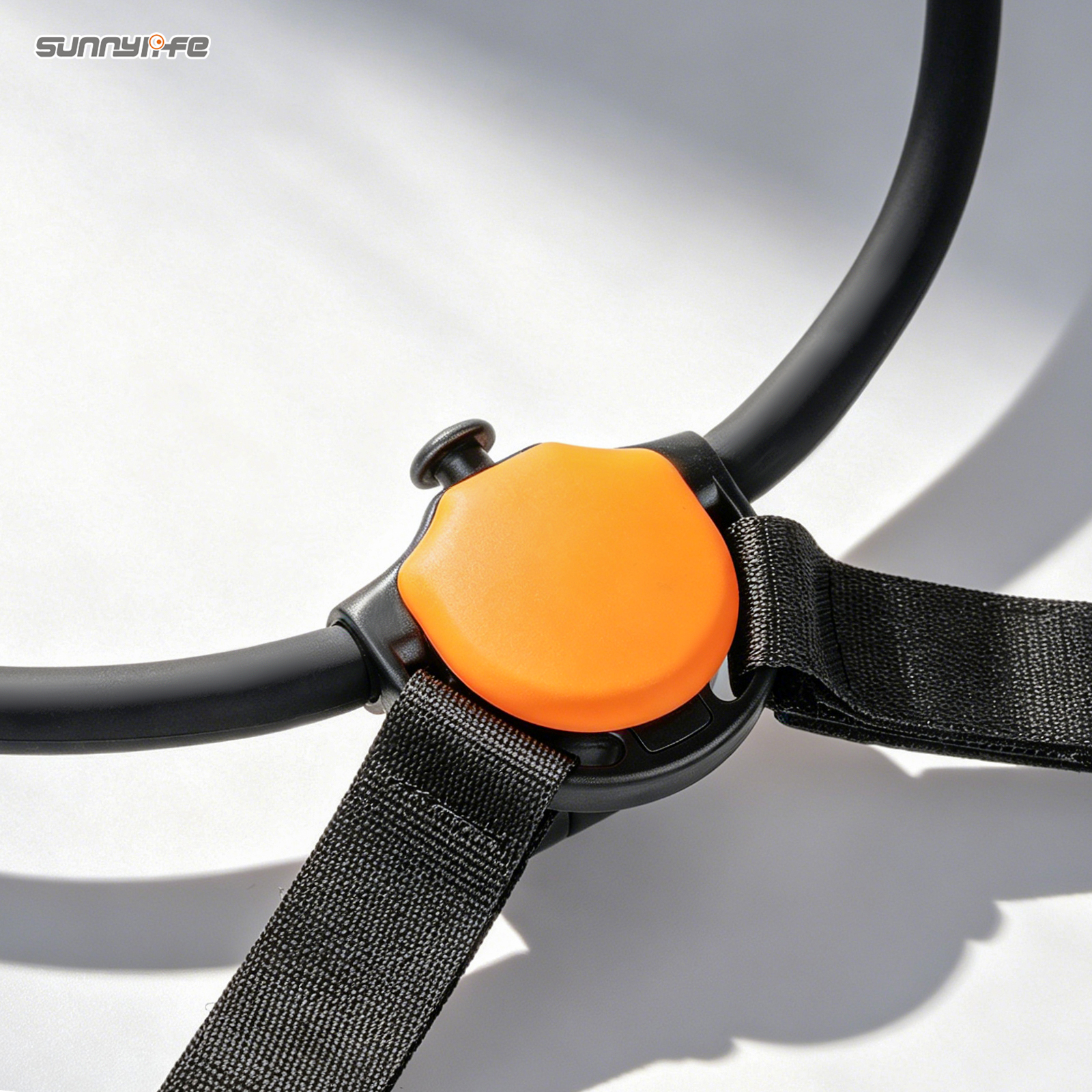 Sunnylife Magnetic POV Neck Mount Hand Free Video Vlog Neck Adjustable Selfie Holder with Body Strap for Osmo Nano/Action 6