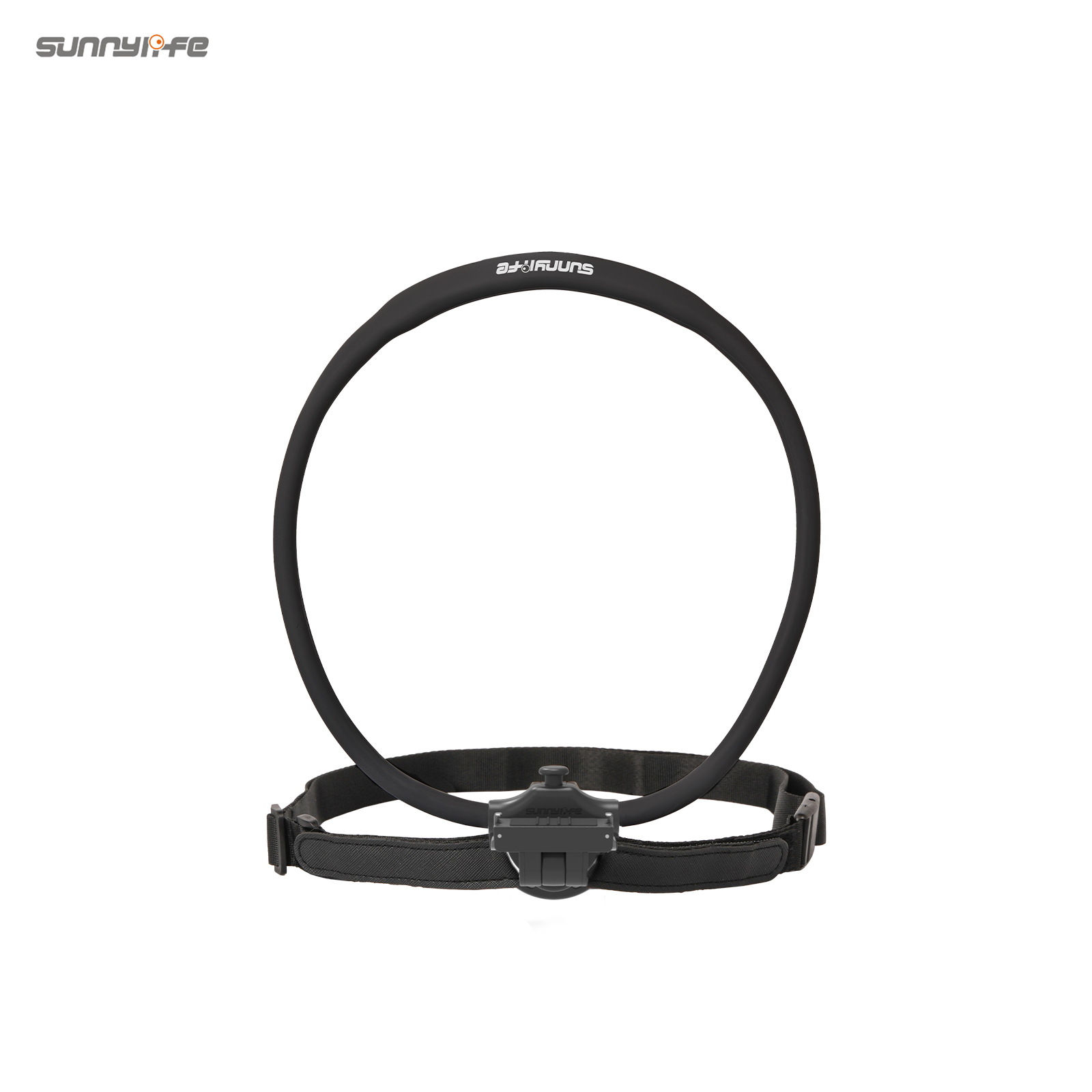 Sunnylife Magnetic POV Neck Mount Hand Free Video Vlog Neck Adjustable Selfie Holder with Body Strap for Insta360 GO Ultra