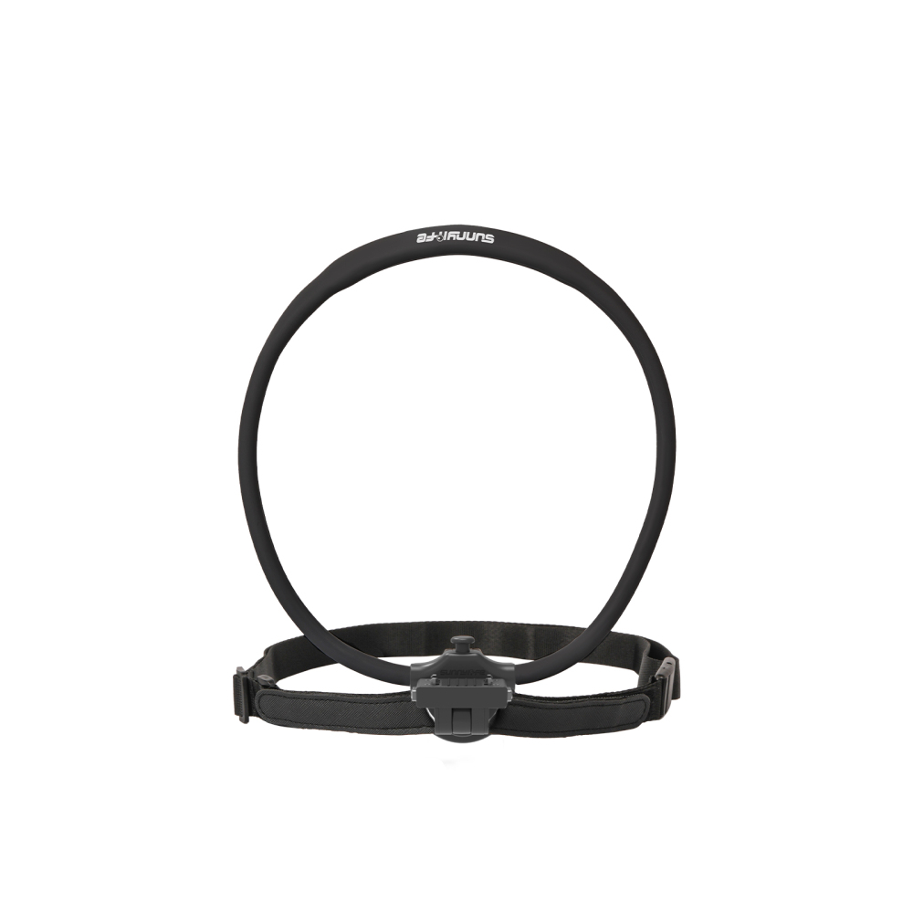 Sunnylife Magnetic POV Neck Mount Hand Free Video Vlog Neck Adjustable Selfie Holder with Body Strap for Insta360 X4 Air/X5/Ace/Ace Pro 2/1